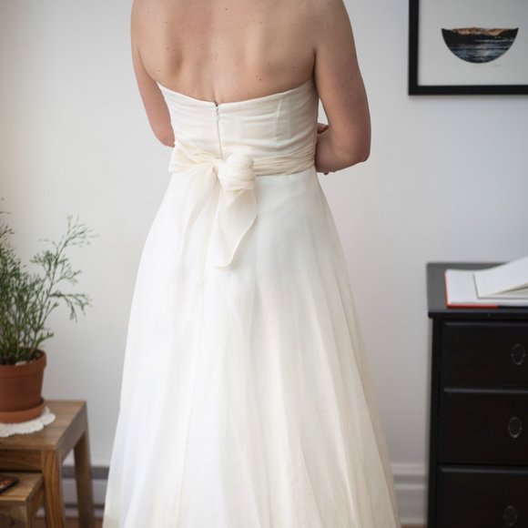 Strapless Wedding Dress (Theia Couture) - Picture 3 of 11